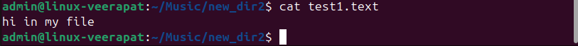 linux cat