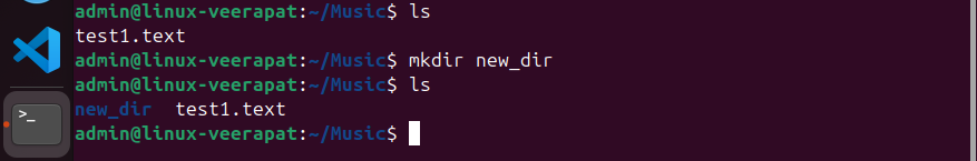 linux mkdir